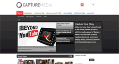 Desktop Screenshot of capturemedia.tv